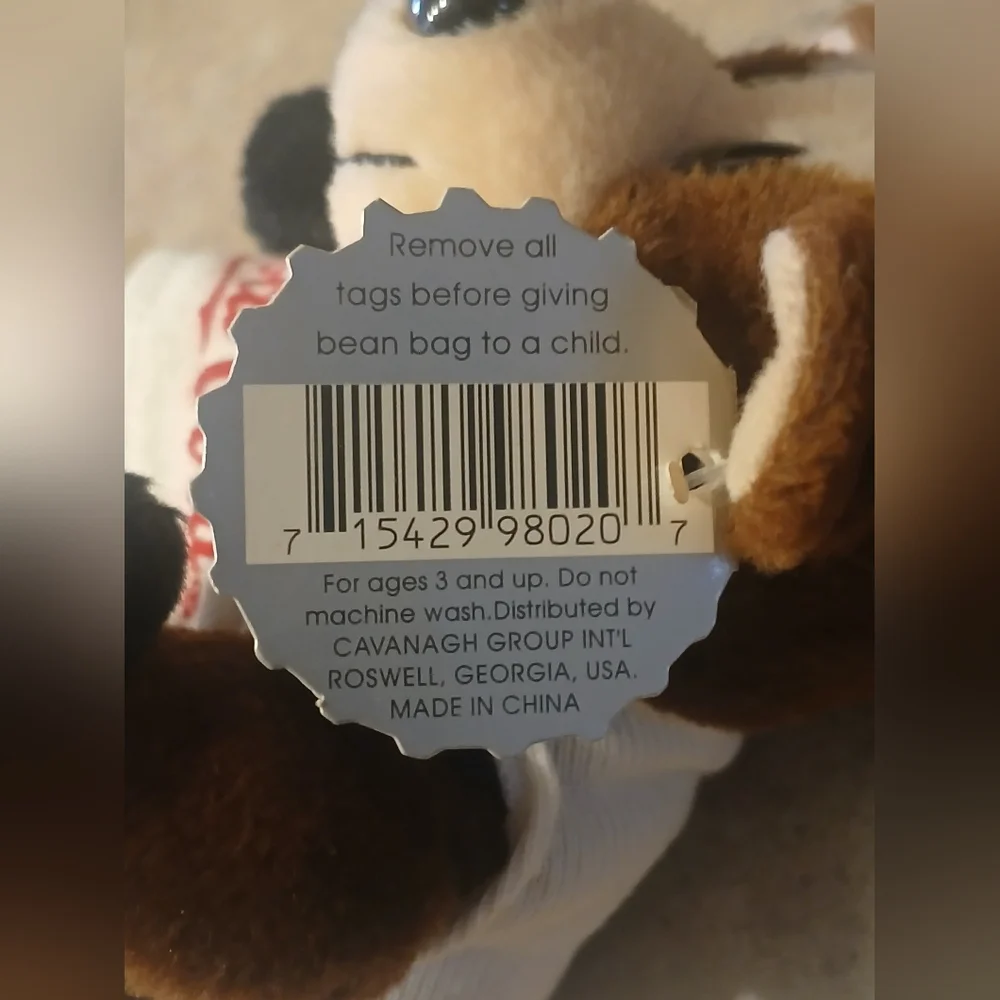 Coca-Cola Plush Reindeer with Bottle